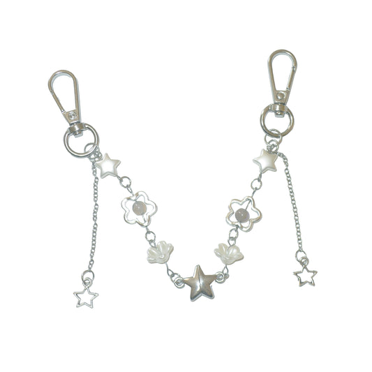 Twin Stars Bag Charm