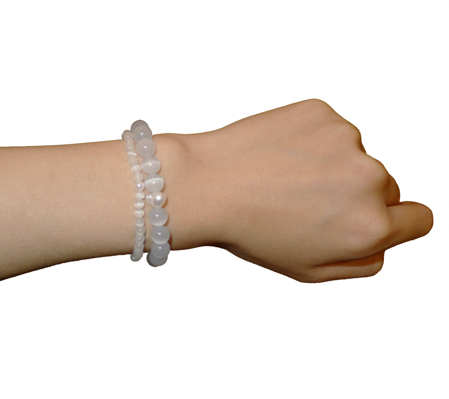 Moonstone Stack Bracelet