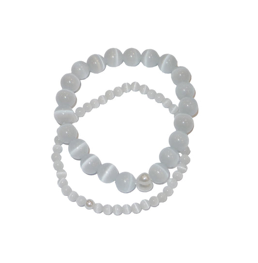 Moonstone Stack Bracelet